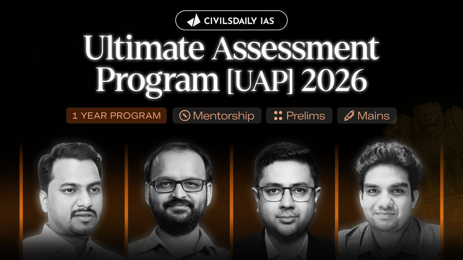 Ultimate Assessment Program 2026: Pre Cum Mains 1 Year program (Till Mains)